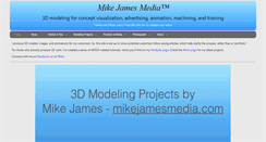 Desktop Screenshot of mikejamesmedia.com